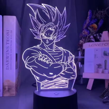 Lámpara 3D Goku